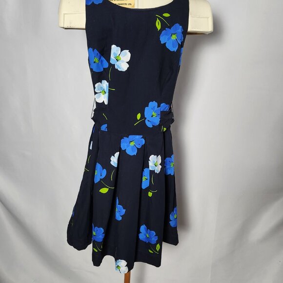 Poplin Floral Mini Formal Sundress - Picture 3 of 5